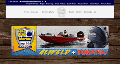 Desktop Screenshot of lakeareamarine.com